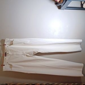 MEN'S POLO WHITE JEANS 40X34 VINTAGE CARPENTER